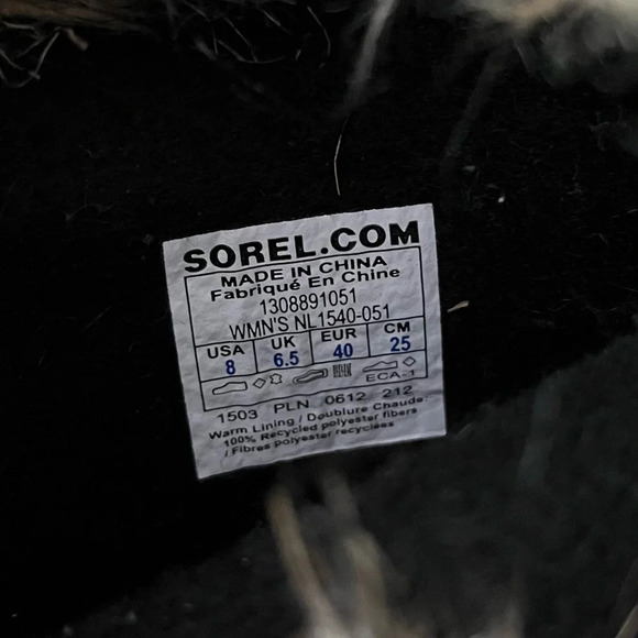 Sorel Joan of Arctic Women’s Taupe Boots Size 8 | Waterproof Winter Snow - Picture 8 of 12